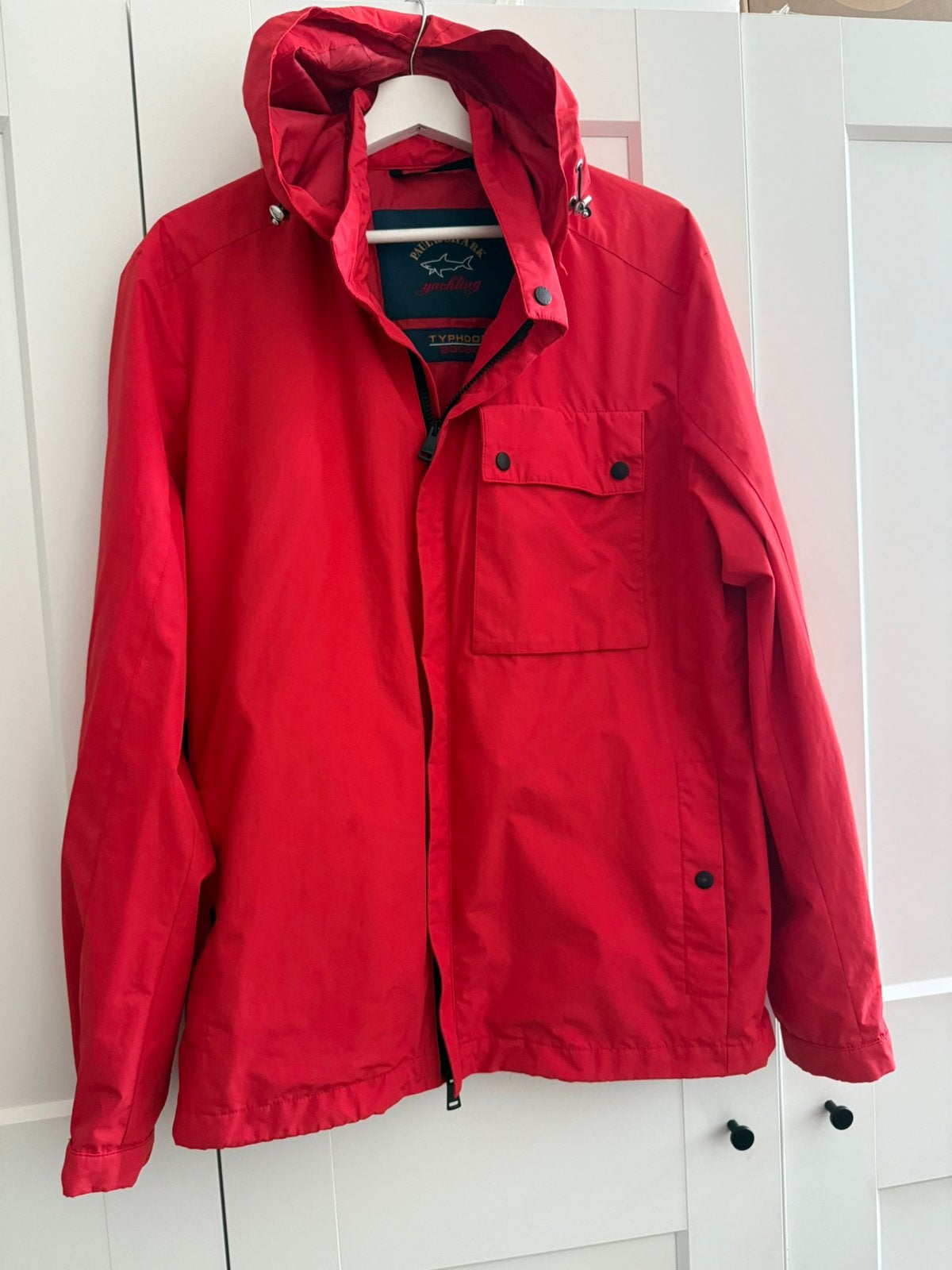 Veste rouge PAUL & SHARK Typhoon 2000 L, Vêtements | Hommes, Vestes | Été, Enlèvement, Comme neuf, Taille 52/54 (L)