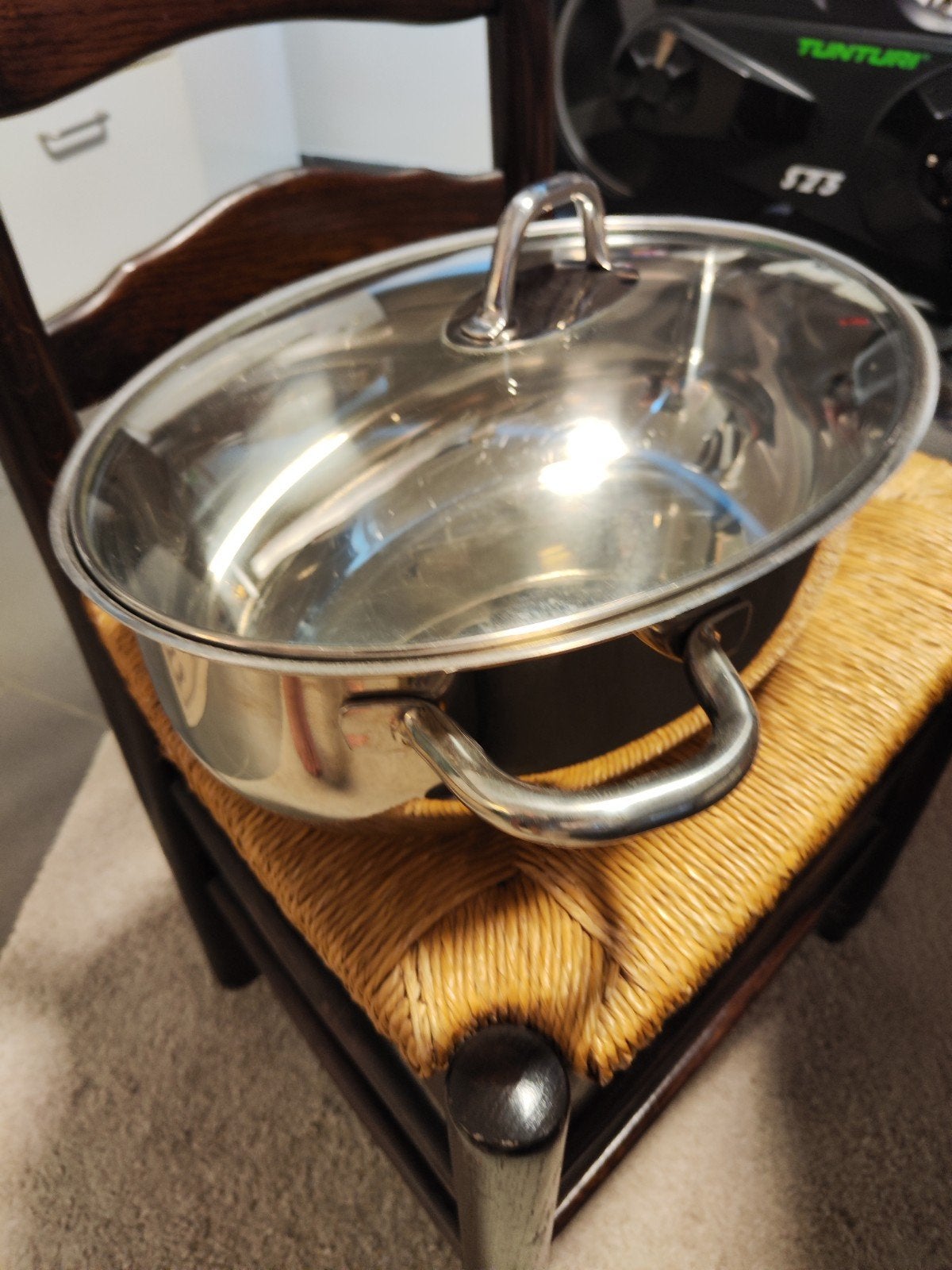 Kookpot ovaal, Ophalen