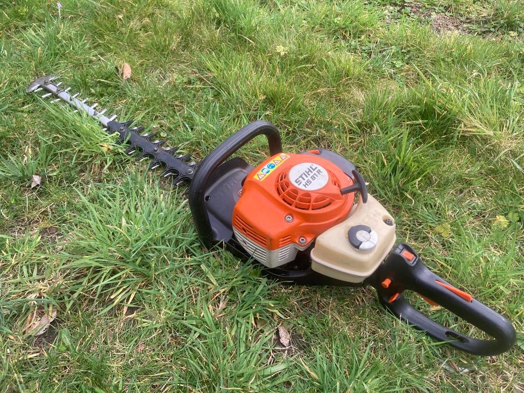 Stihl heggenschaar haagschaar te huur, Ophalen, Gebruikt, Benzine