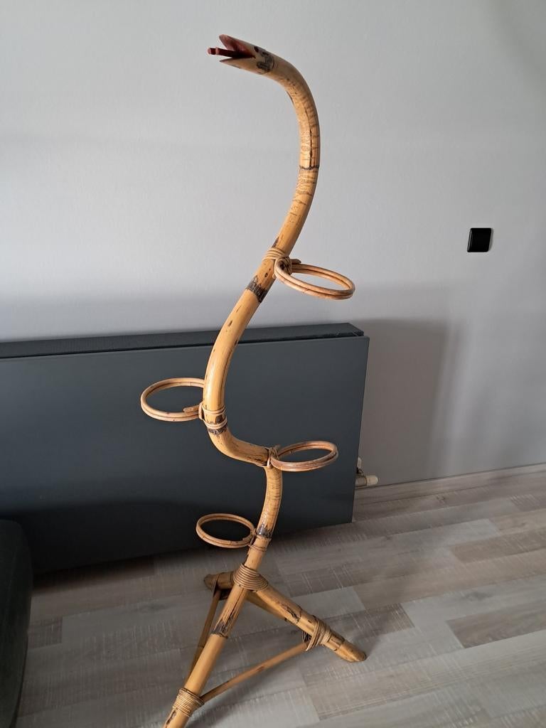 Rotan plantenslang, Huis en Inrichting, Woonaccessoires | Kapstokken, Ophalen