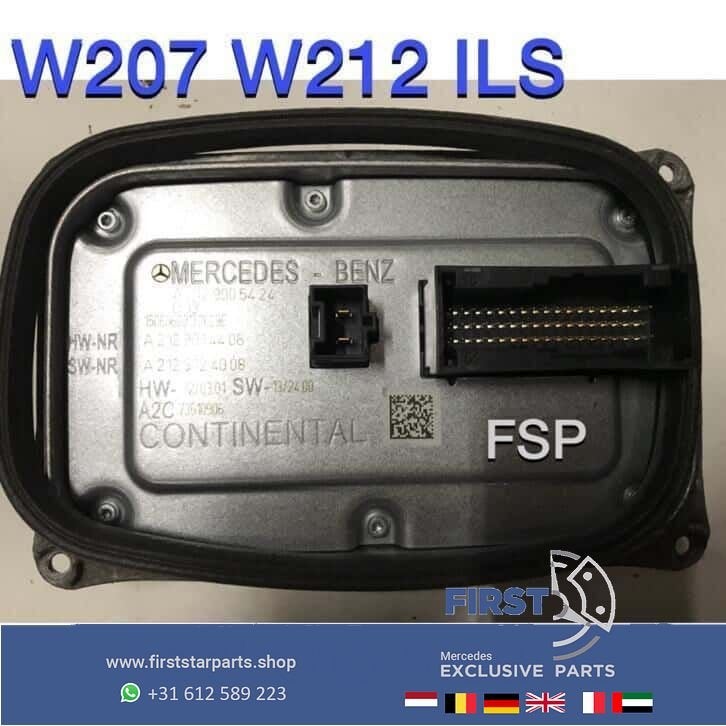 W207 W212 W222 koplamp module Mercedes E S Klasse links rech, Auto-onderdelen, Verlichting, Mercedes-Benz, Gebruikt, Ophalen of Verzenden
