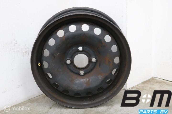 1 losse 14 inch stalen velg VW Up! / Mii / Citigo 1S0601027G, Utilisé, Jante(s)