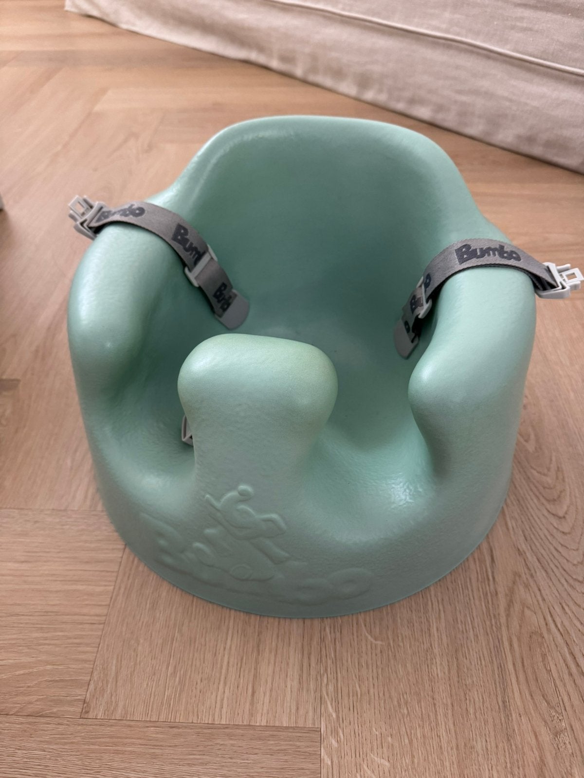 Bumbo zitstoel blauw/groen, Ophalen of Verzenden, Zo goed als nieuw