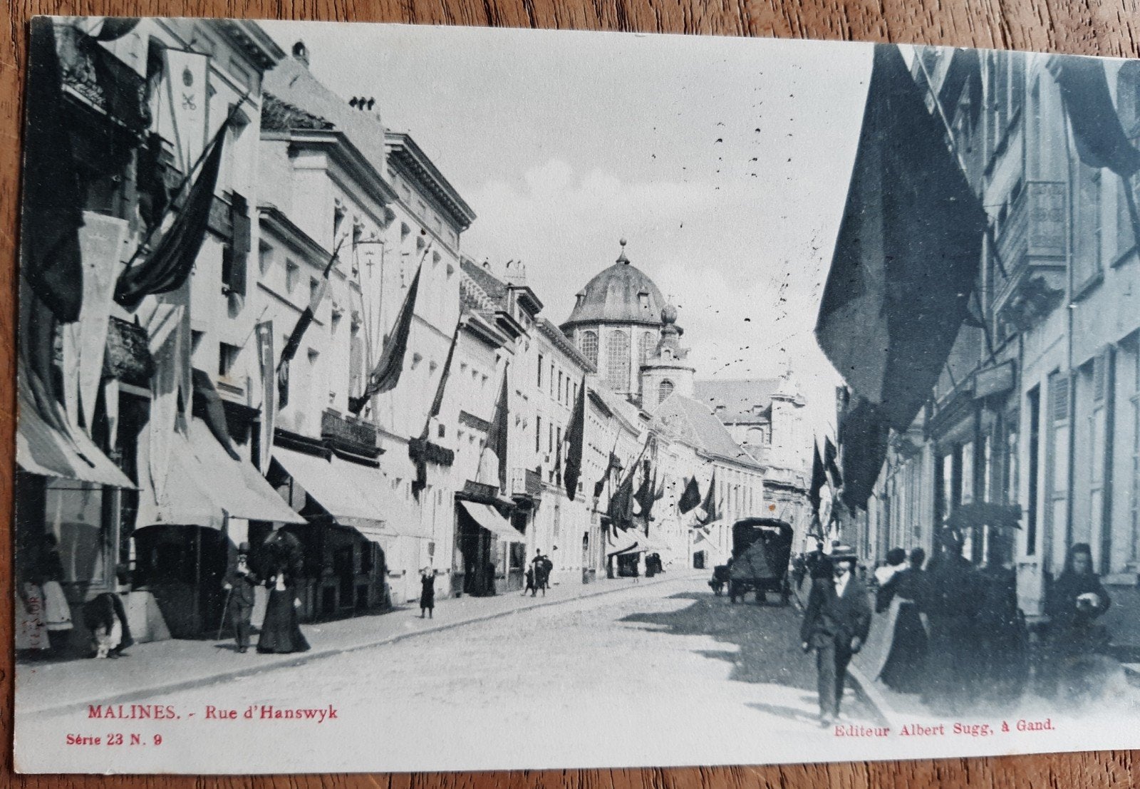 MECHELEN MALINES RUE Hanswyck straat TOP!, Verzamelen, Ophalen of Verzenden