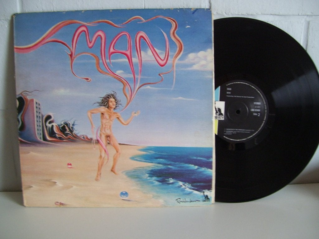 MAN  man, Cd's en Dvd's, LP, Gebruikt, Ophalen of Verzenden, Gatefold hoes