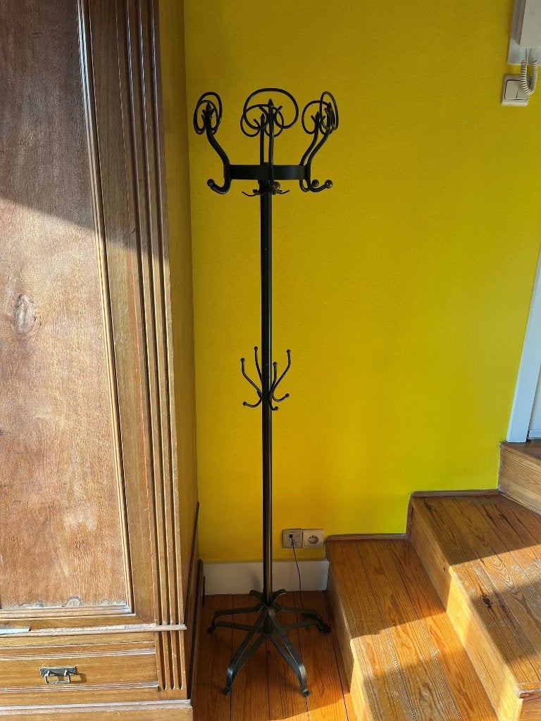 Porte-manteau sur pied en métal, Maison & Meubles, Comme neuf, Métal, Portemanteau sur pied, 150 à 200 cm