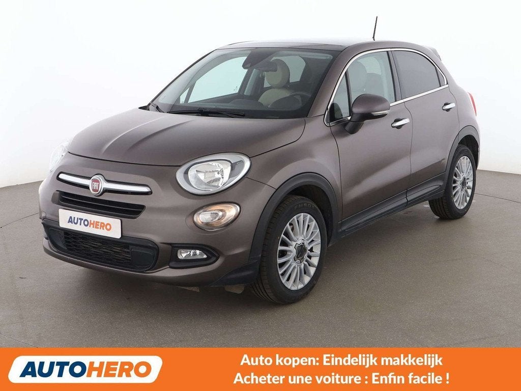 Fiat 500X 1.4 Turbo Lounge (bj 2017), Auto's, Fiat, Bruin, 500X, 5 deurs, 1368 cc