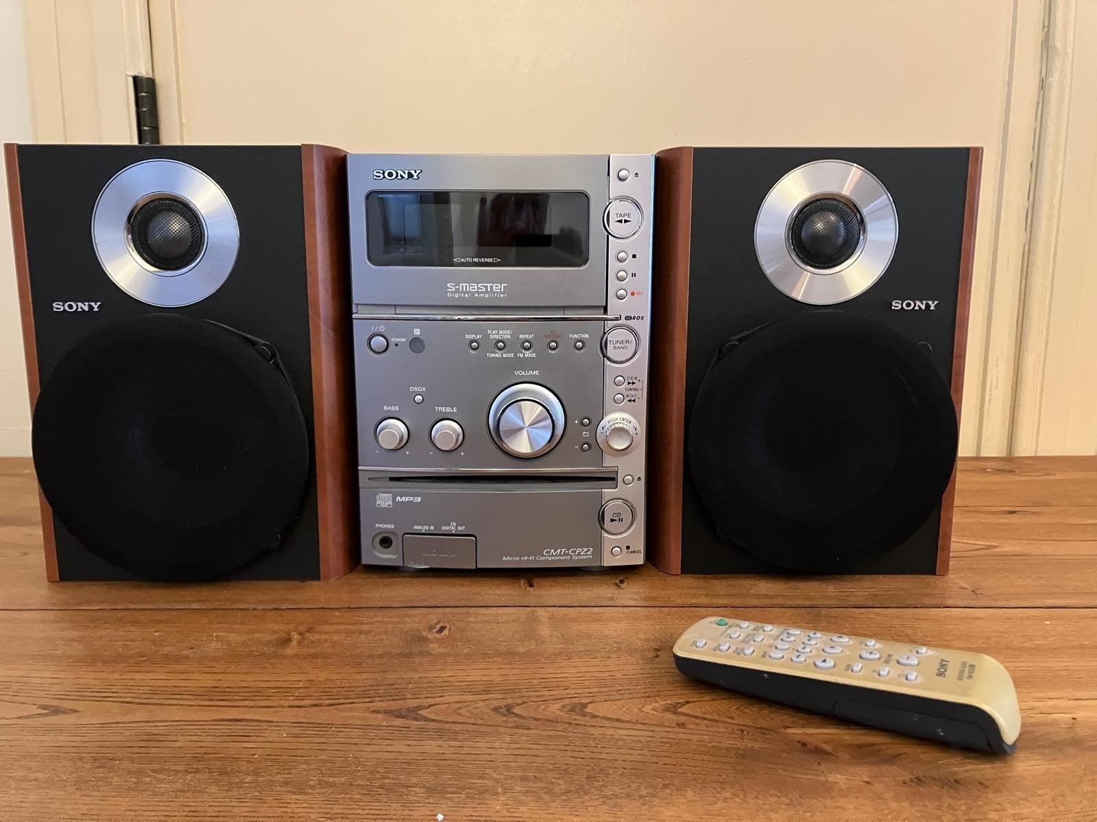 Sony S-Master micro-keten, Audio, Tv en Foto, Stereoketens, Ophalen, Tuner of Radio, Sony, MP3-aansluiting