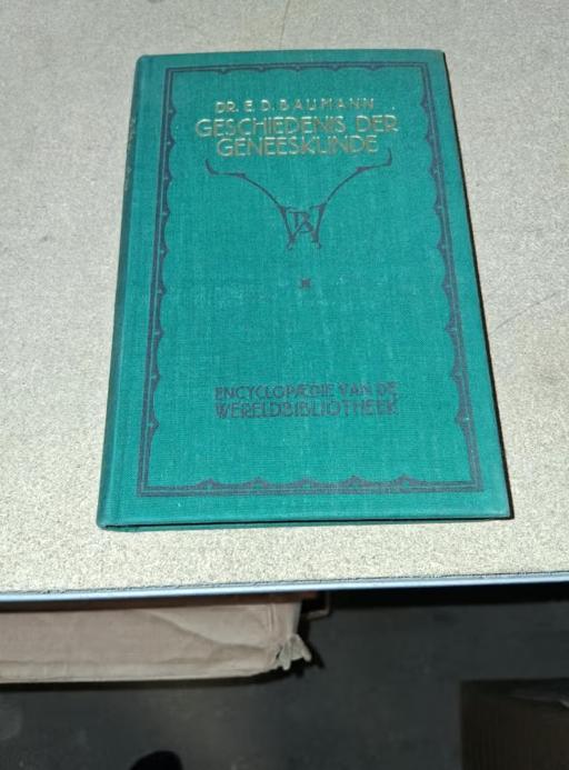 Geschiedenis der Geneeskunde - Dr. E.D. Baumann (1918), Ophalen of Verzenden, Gelezen