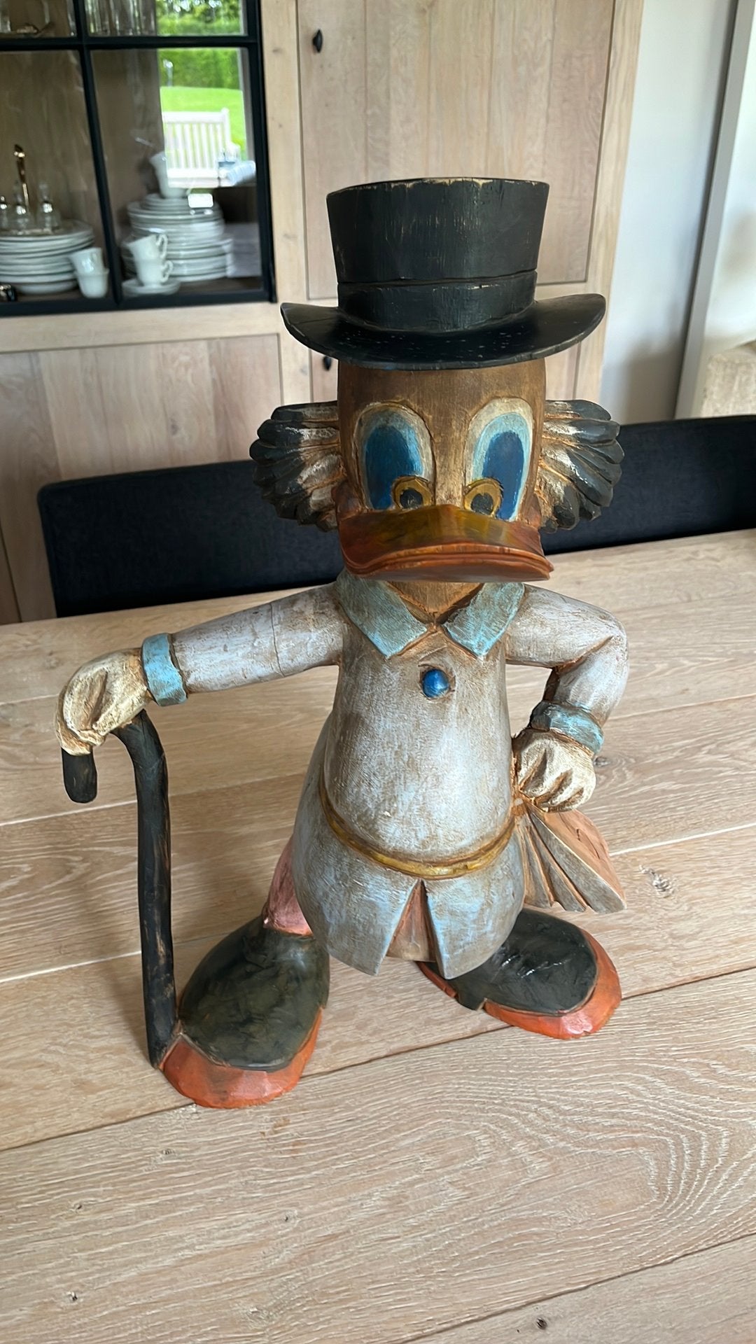 Disney-beeld Dagobert Duck, Collections, Statues & Figurines, Utilisé, Fantasy, Enlèvement