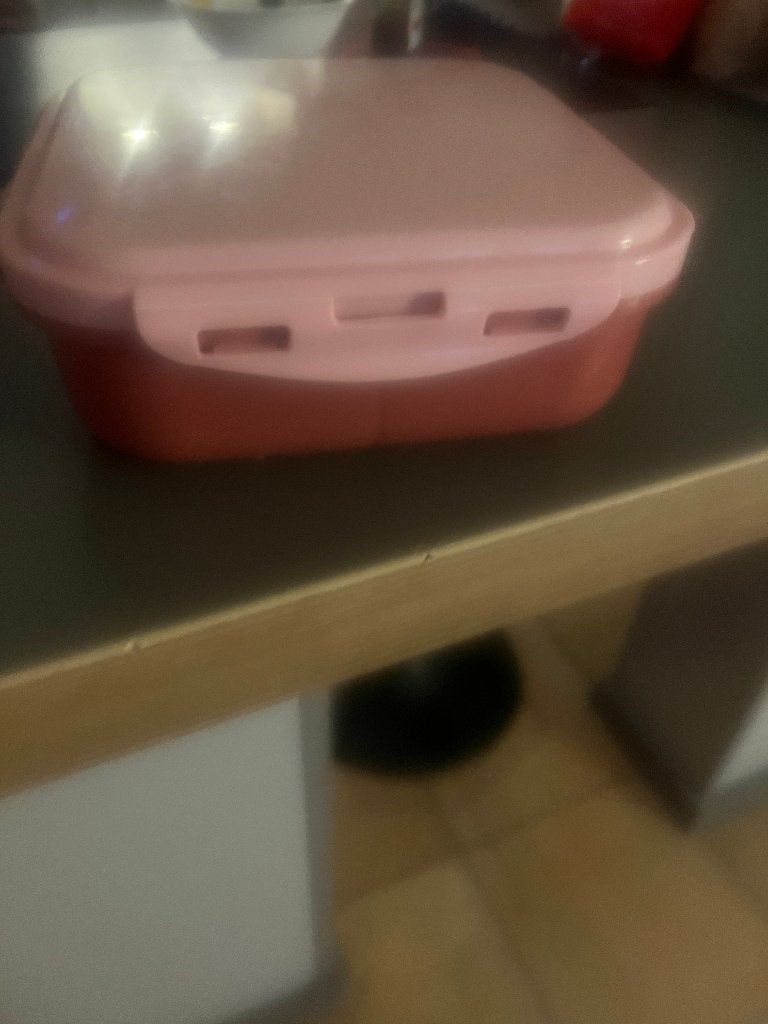 super praktische roze brooddoos nieuw, Huis en Inrichting, Nieuw, Ophalen of Verzenden, Roze, Broodtrommel