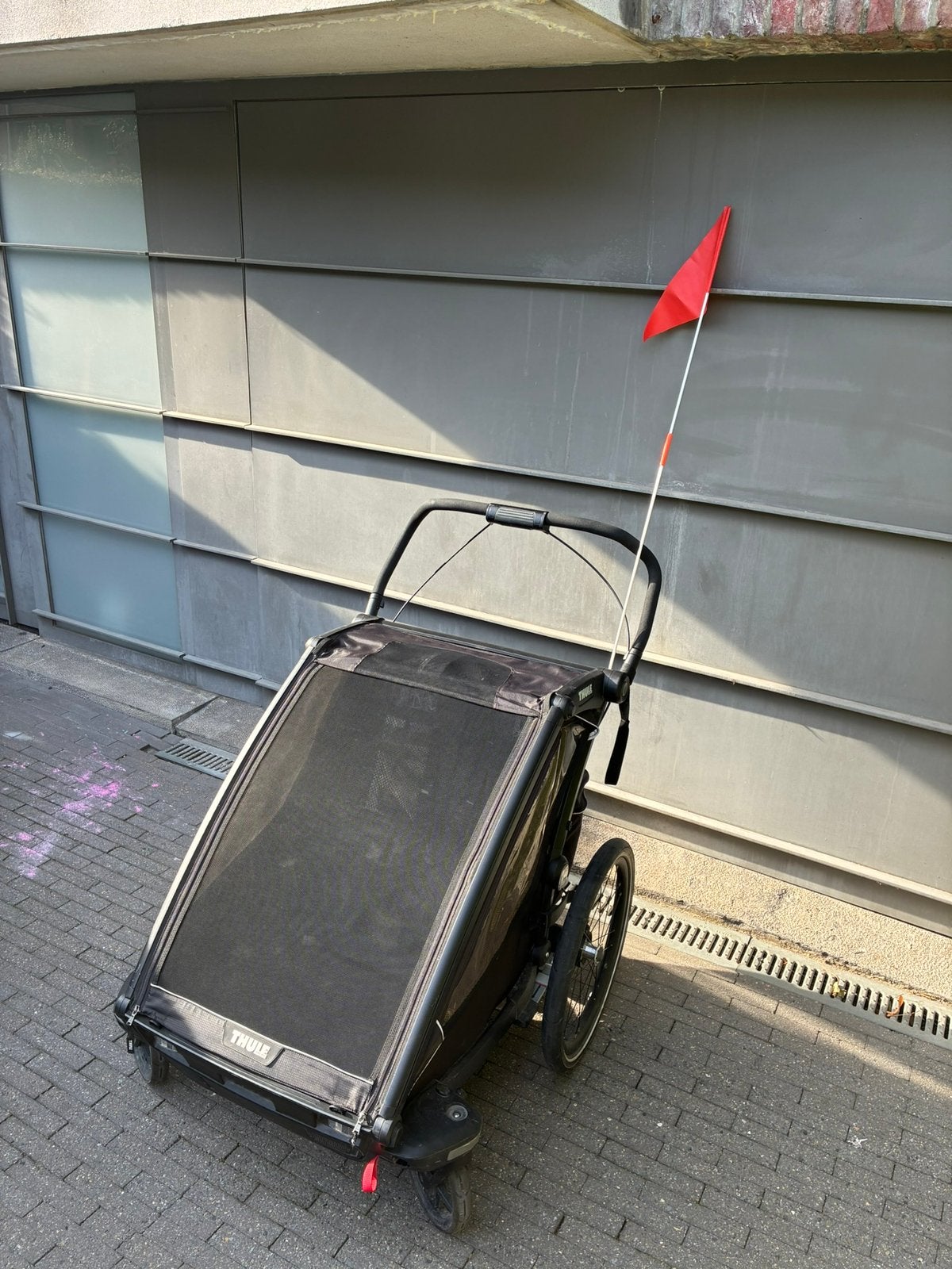 Thule Chariot Sport 2 places, 40 à 60 kg, Enlèvement, Utilisé, Suspension