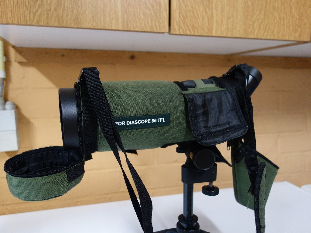 Zeiss spottingscope, Ophalen, Zo goed als nieuw, 20x of meer, Porro (met knik)