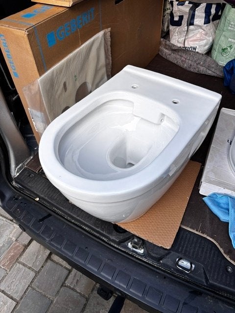 Bati Geberit + cuvette   kit complet sans plaque, Bricolage & Construction, Enlèvement, Neuf, Toilettes
