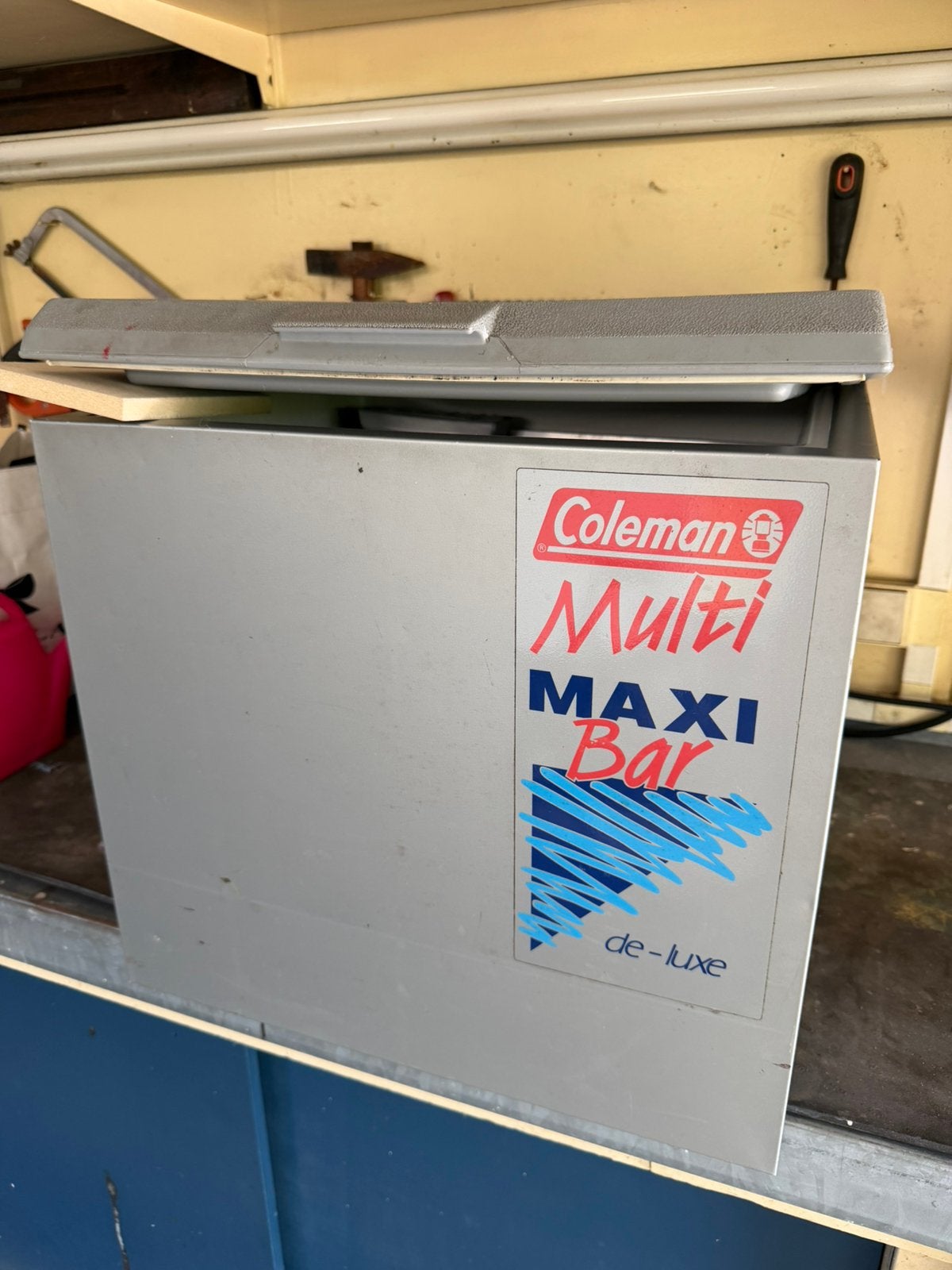 Coleman multi maxi bar 230v 12v gas frigobox, Ophalen, Zo goed als nieuw