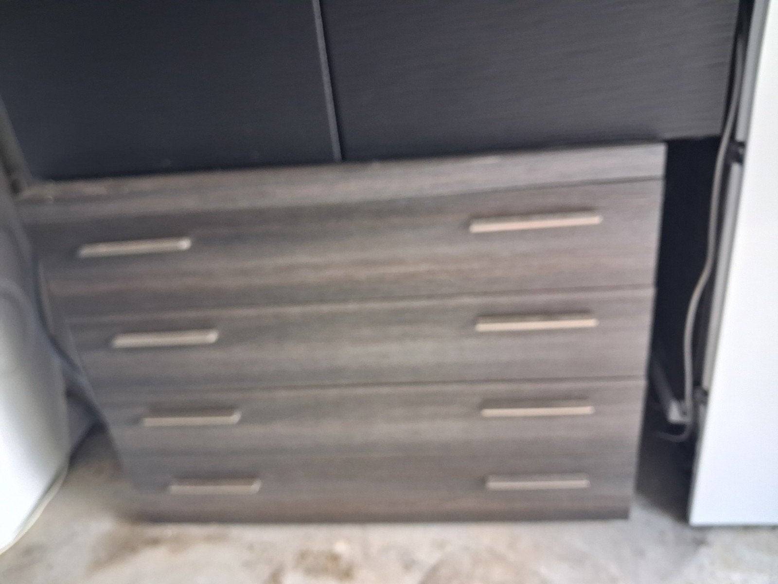 kast zwart 50, Ophalen