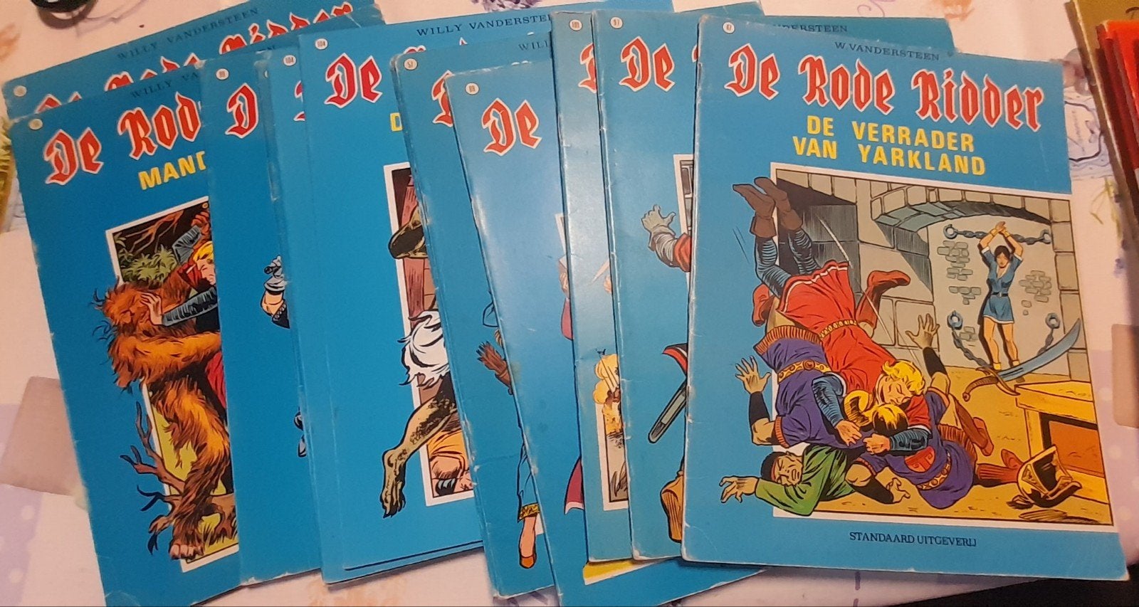 12 strips de rode ridder, Boeken, Ophalen of Verzenden
