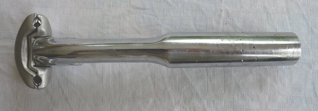 vintage Campagnolo Chorus aero zadelpen, Fietsen en Brommers, Fietsonderdelen, Gebruikt, Campagnolo, Ophalen of Verzenden, Oldtimerfiets