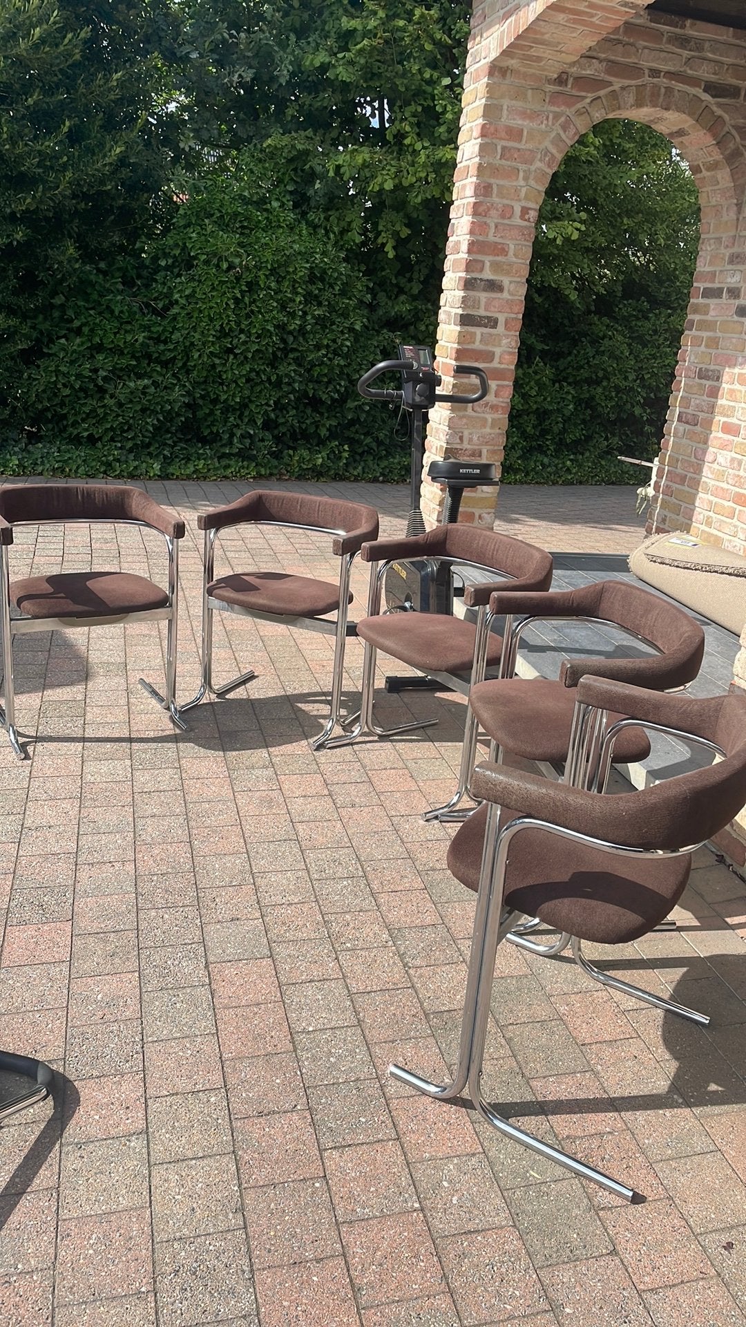 5 stuks design stoelen, Huis en Inrichting, Stoelen, Ophalen, Gebruikt
