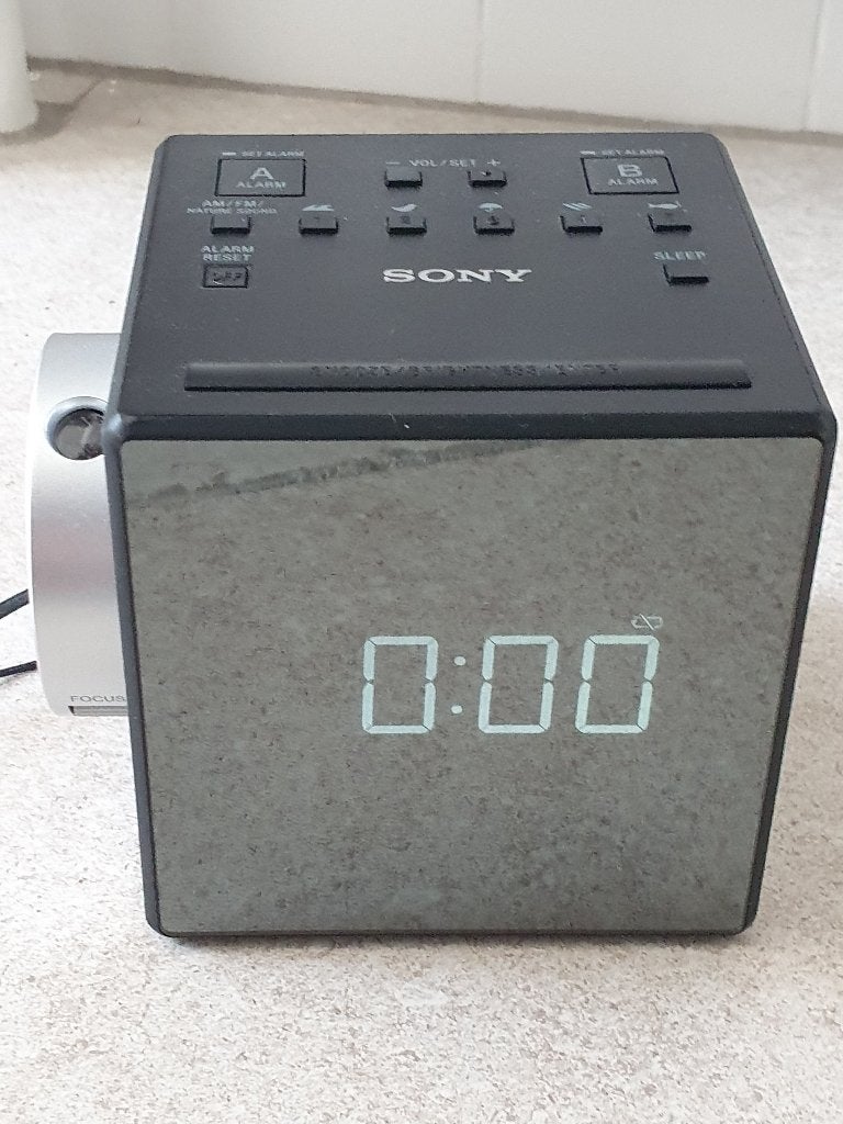 Sony Radio réveil, Electroménager, Réveils, Utilisé, Analogique, Enlèvement