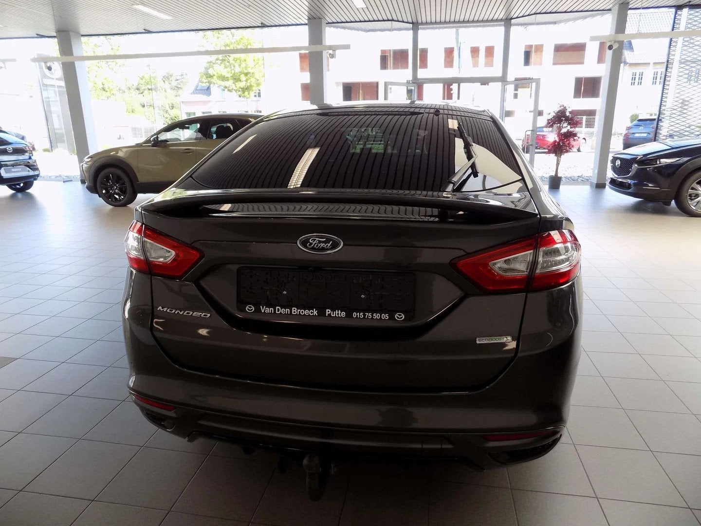 Ford Mondeo 1.5L EcoBoost Titanium Automaat! (automatique), Autos, Cuir, Argent ou Gris, Achat, Euro 6