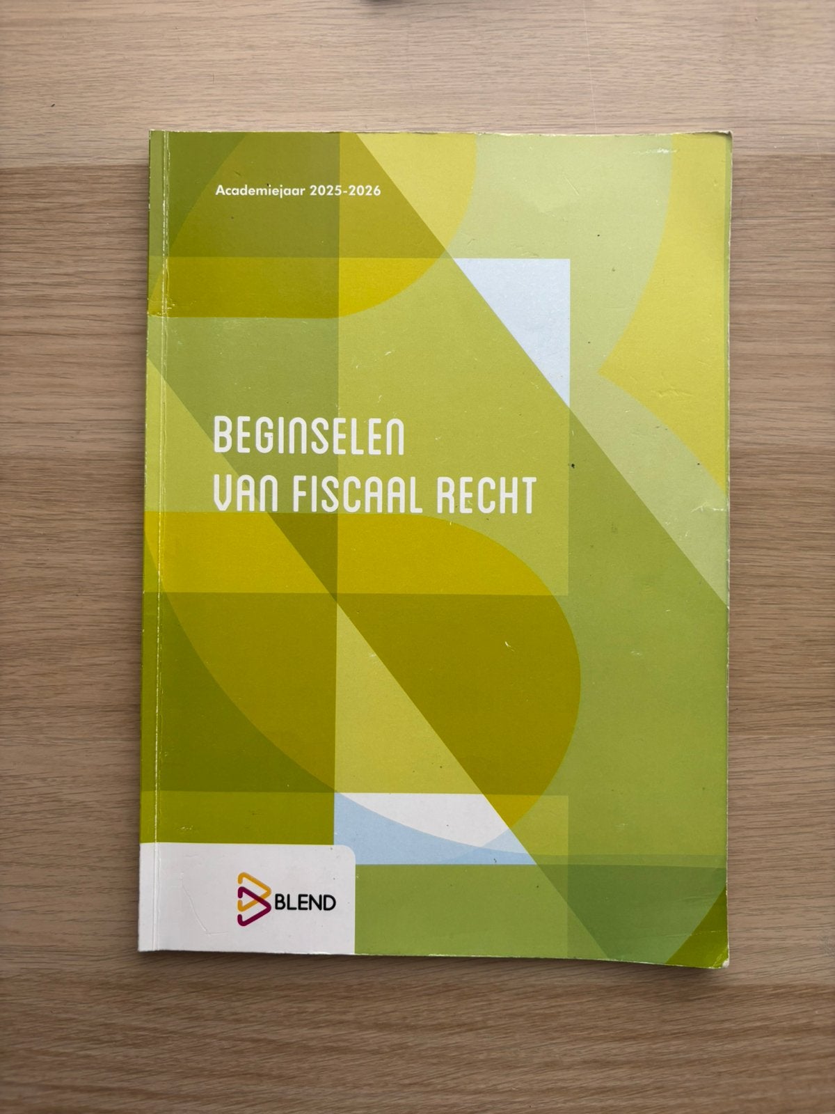 Beginselen van fiscaal recht, Ophalen, Gelezen, Hogeschool