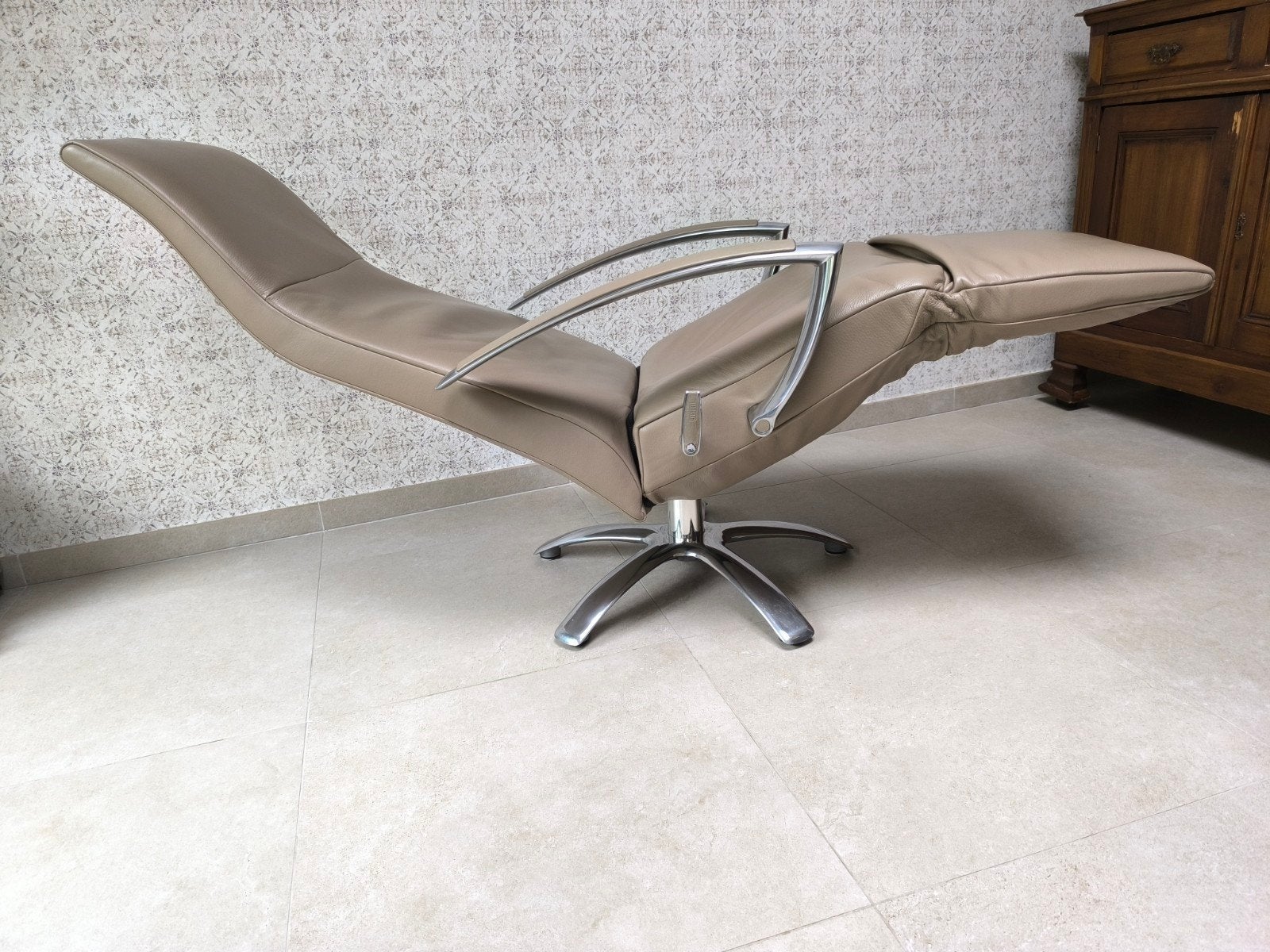 Jori Brainbuilder Maxi (Mono-Move) Relaxfauteuil + kussen., Ophalen, Gebruikt, 150 cm of meer, Leer
