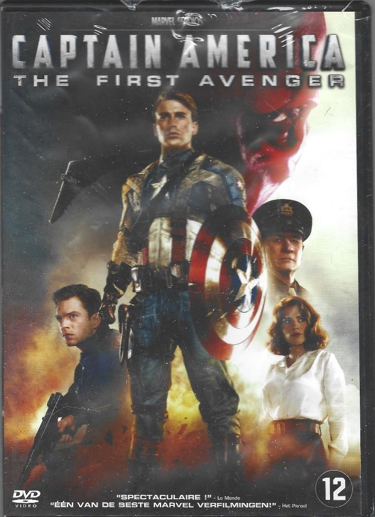 captain america : the first avenger, Cd's en Dvd's, Dvd's | Actie, Nieuw in verpakking, Actie, Vanaf 12 jaar, Ophalen of Verzenden