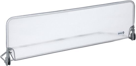 Safety 1st Bedhekje - Extra lang (150 cm) - Grijs, Kinderen en Baby's, Ophalen, Zo goed als nieuw, Overige typen