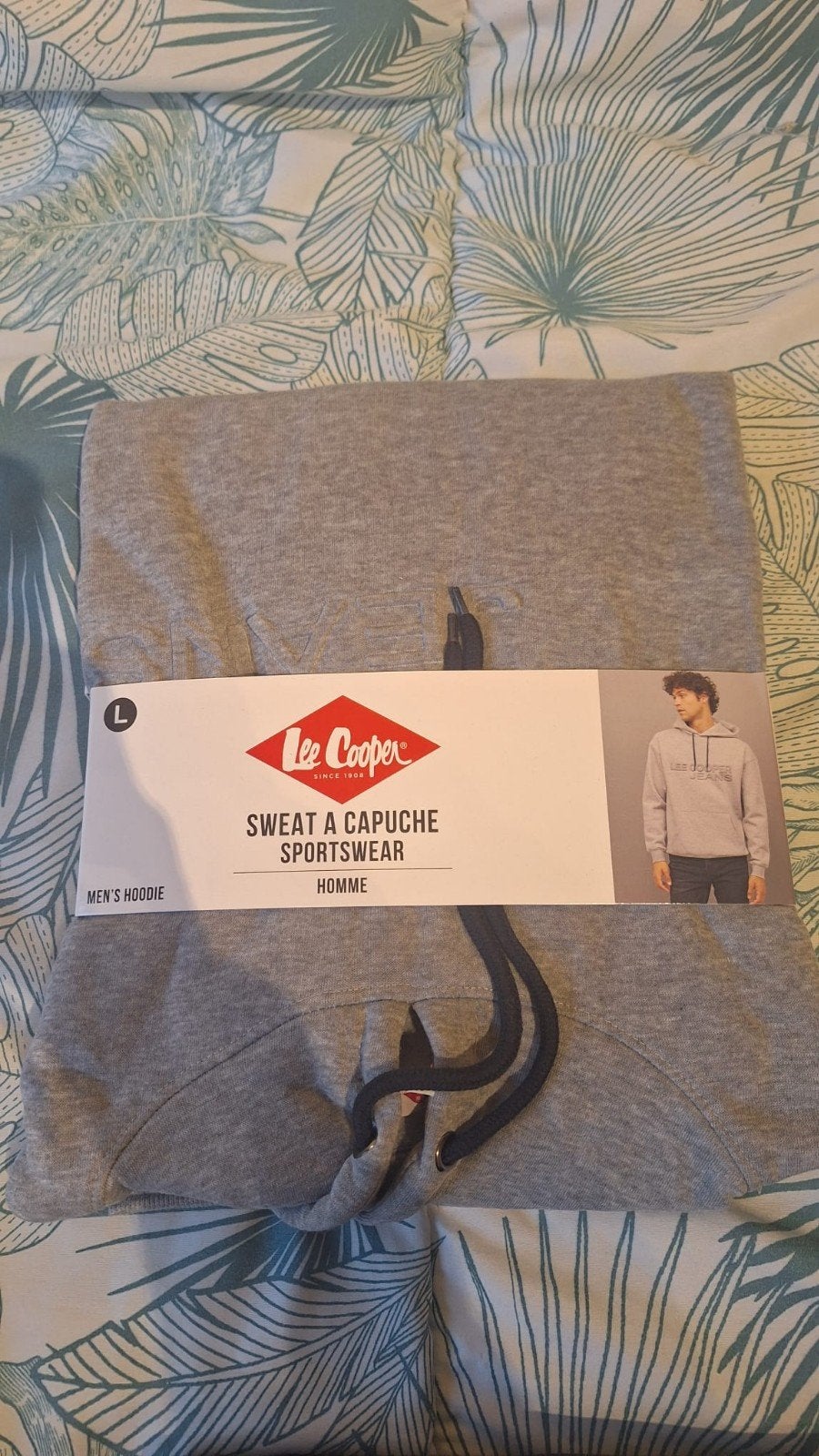 Lee Cooper hoodie (lichtgrijs), Nieuw, Ophalen of Verzenden, Grijs, Lee cooper