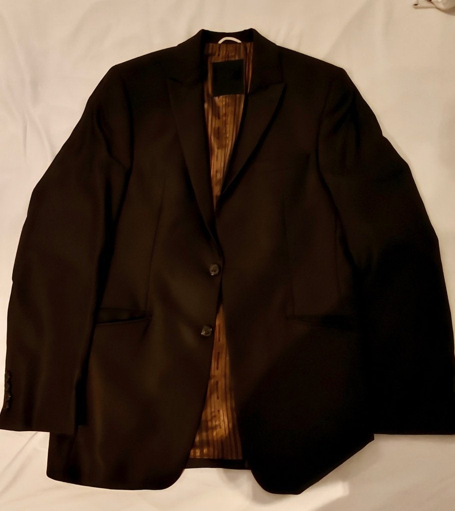 Heren kostuum, Kleding | Heren, Maat 52/54 (L), Masterhand, Bruin, Ophalen of Verzenden