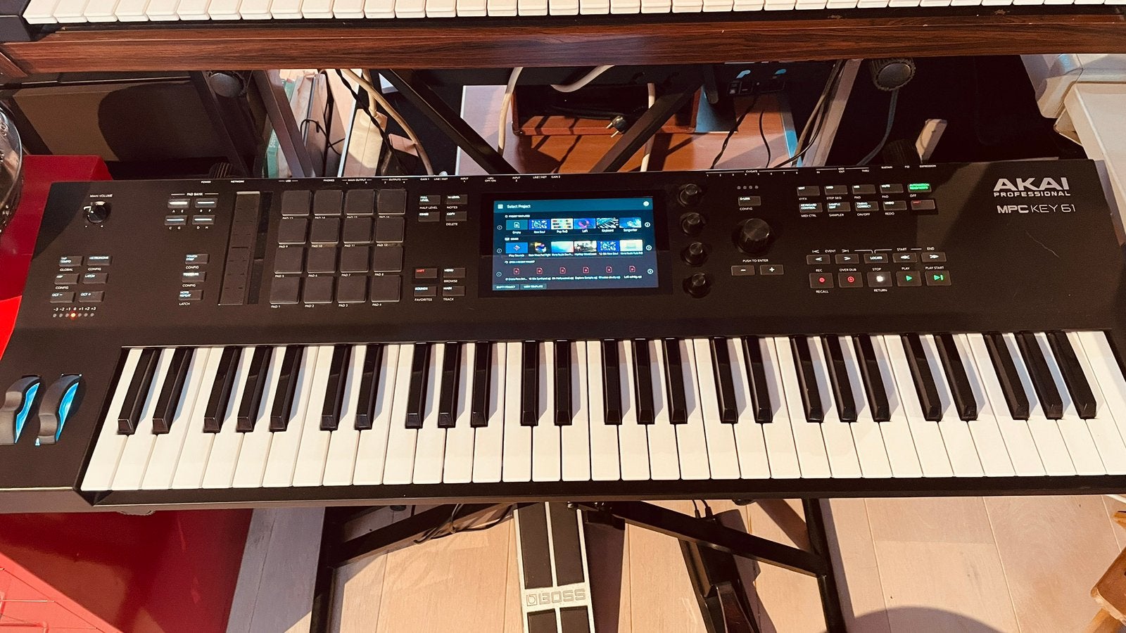 MPC key 61 Akai, Ophalen, Zo goed als nieuw