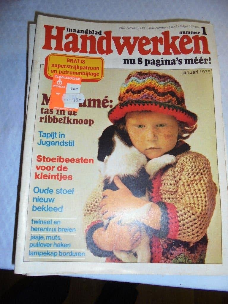 Vintage tijdschrift handwerken, Ophalen of Verzenden, 1960 tot 1980, Tijdschrift