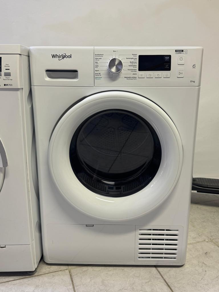 WHIRLPOOL- SECHE-LINGE 8kg, Electroménager, 6 à 8 kg, Enlèvement, Comme neuf, À condensation