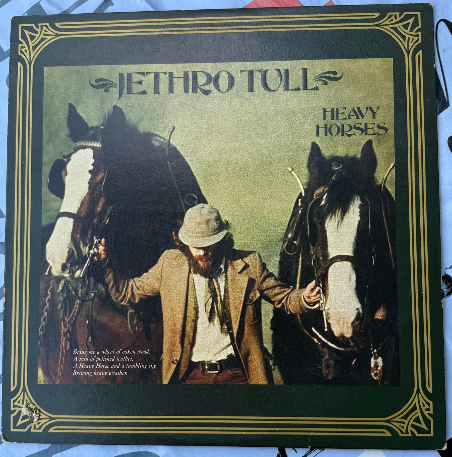 LP Jethro Tull - Heavy horses, Inclusief binnenhoes, Ophalen of Verzenden, Gebruikt, 12 inch