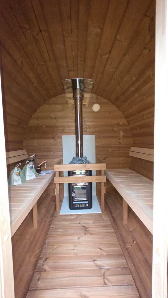 2,5M Barrel Sauna Gratis Levering en Plaatsing, Sport en Fitness, Ophalen of Verzenden