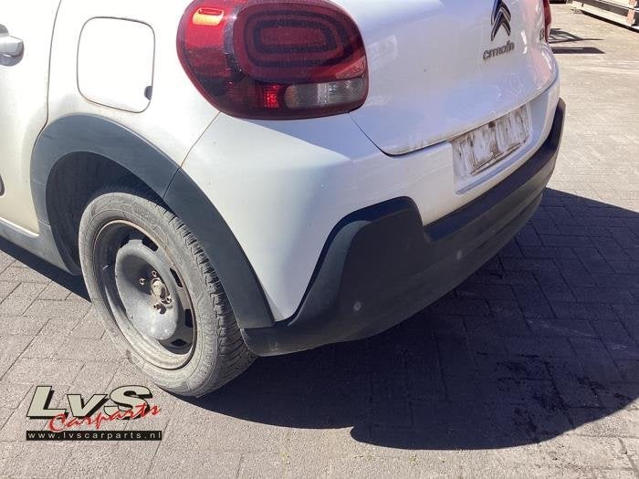 Pare-chocs arrière d'un Citroen C3, -, 3 mois de garantie, Utilisé, -