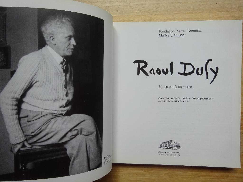 Raoul Dufy 1997 Fondation Pierre Gianadda, Ophalen of Verzenden, Gelezen, Schilder- en Tekenkunst
