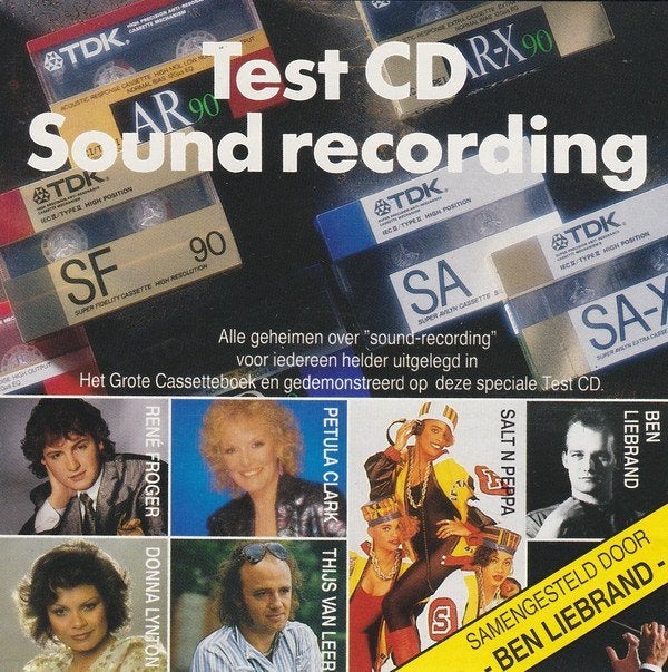 SALE--CD VARIOUS-Test CD sound recording TDK, Verzenden