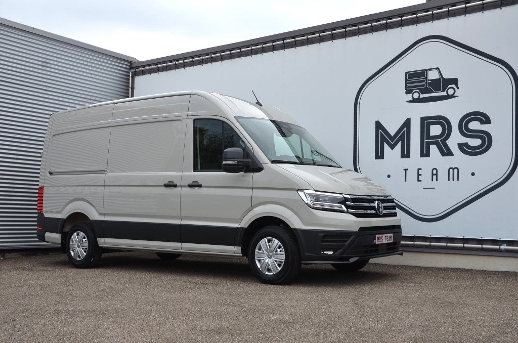Volkswagen Crafter- L3H3- DSG- ACC- 180Pk- Nieuw- 42900+BTW, Automaat, Stof, Euro 6, Volkswagen