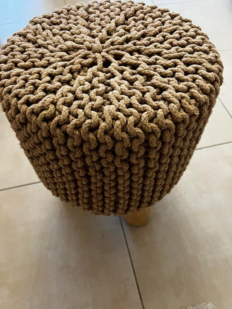 Kruk gevlochten, Rond, Comme neuf, Enlèvement, Moins de 50 cm