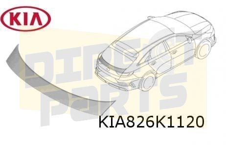 Kia ProCeed achterklep paneel onder (2/19-10/21) Origineel!, Autos : Pièces & Accessoires, Neuf, Kia, Arrière, -