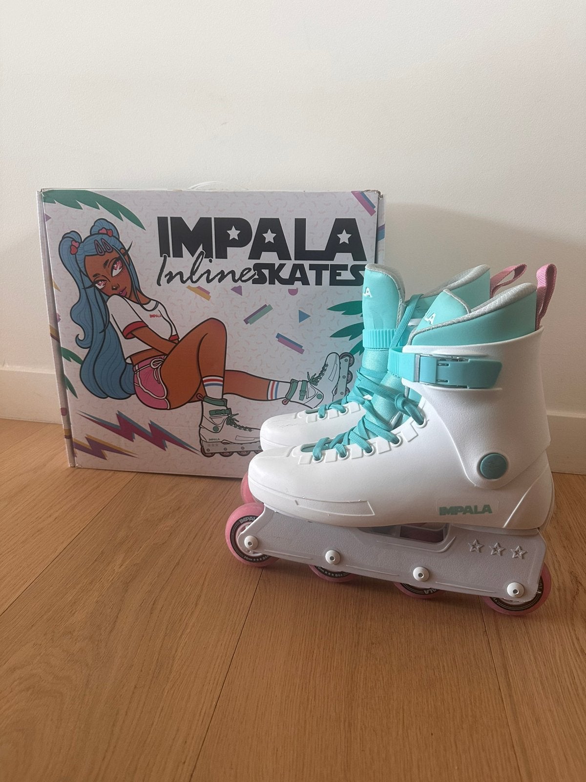 Impala inline skates zgan, Sport en Fitness, Skeelers, Overige merken, Ophalen of Verzenden, Zo goed als nieuw, Inline skates 4 wielen