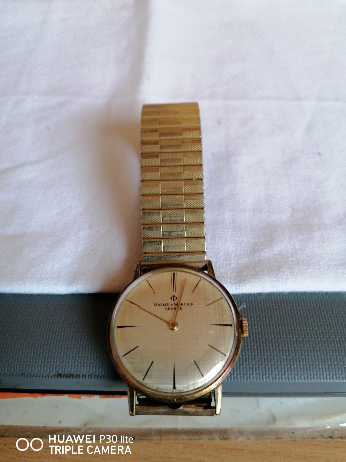 Baume et mercier mécanique, Enlèvement ou Envoi, Or, Or