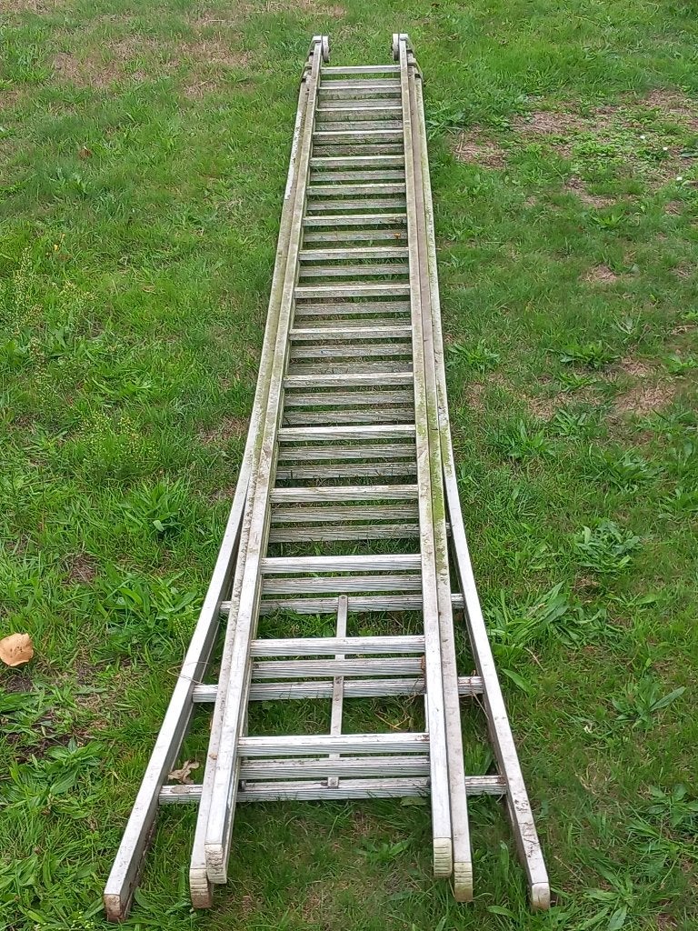 Échelle 3 x 16, Bricolage & Construction, Pliable ou rétractable/escamotable, Échelle, Enlèvement, Utilisé