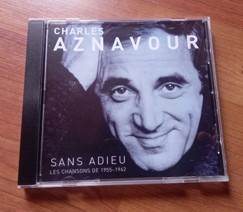 CD - Charles Aznavour - Sans Adieu - Les Chansons 1955-1962, CD & DVD, Envoi, Comme neuf, Album, Chanson