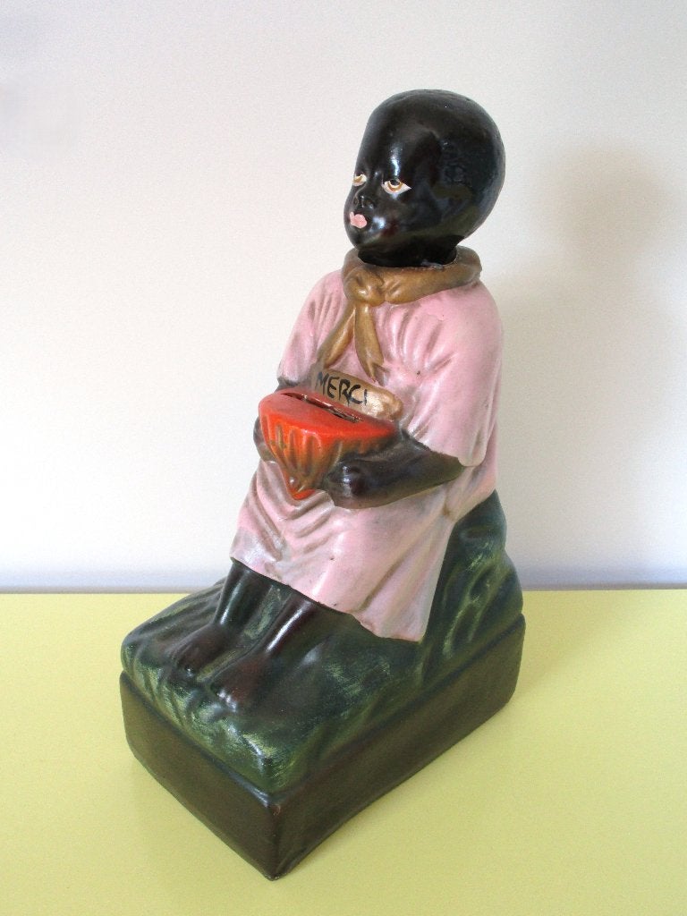 Statue vintage en forme de tirelire Ja-Knikker, Collections, Enlèvement ou Envoi, Maison et Meubles