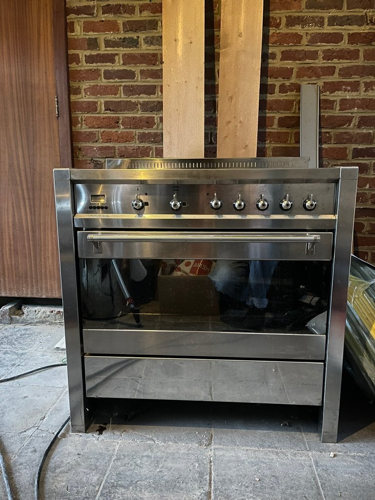 SMEG fornuis, Elektronische apparatuur, Ophalen, Gebruikt, 60 cm of meer, Keramisch