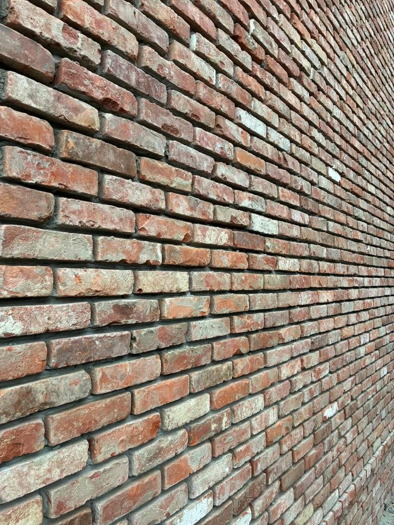 Palet oud beerse gevelsteen/recupsteen over, Ophalen, Zo goed als nieuw