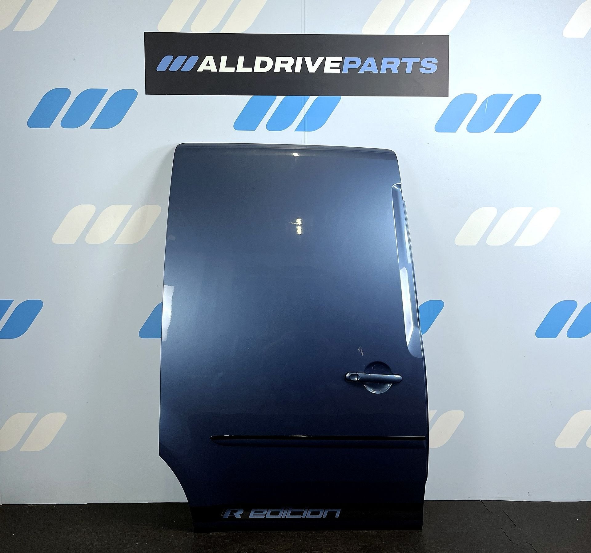 Schuifdeur rechts VW Caddy dicht blauw LR5T 2K5843108B, Gebruikt, -, Deur, -